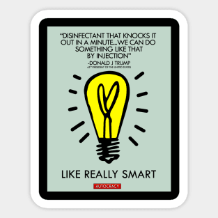 LIKE REALLY SMART Sticker